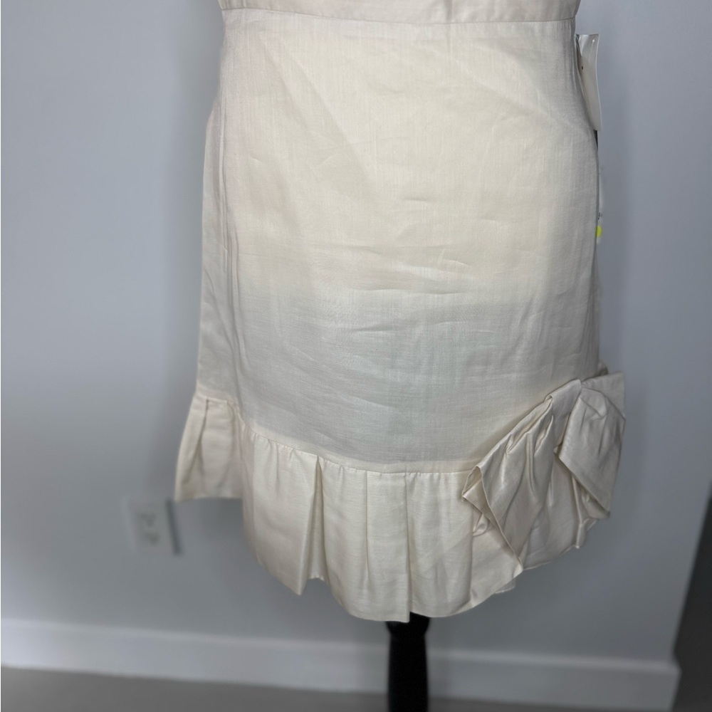 Red Valentino Linen Skirt – Size 40 (US 4/6) - Picture 15 of 16